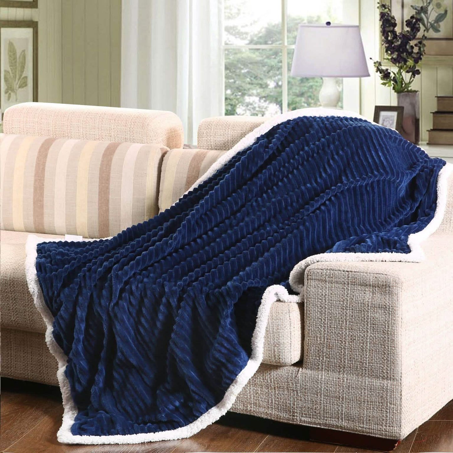Luxurious Reversible Designer Sherpa DailySale