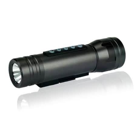 Magic Music Torch Bicycle LED Flashlight With Alarm DailySale