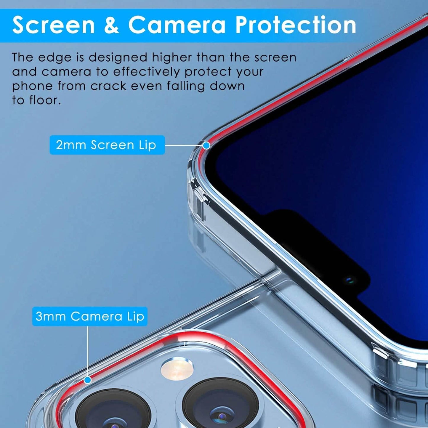 Magnetic Clear Phone Case Shockproof Transparent Phone Cover DailySale
