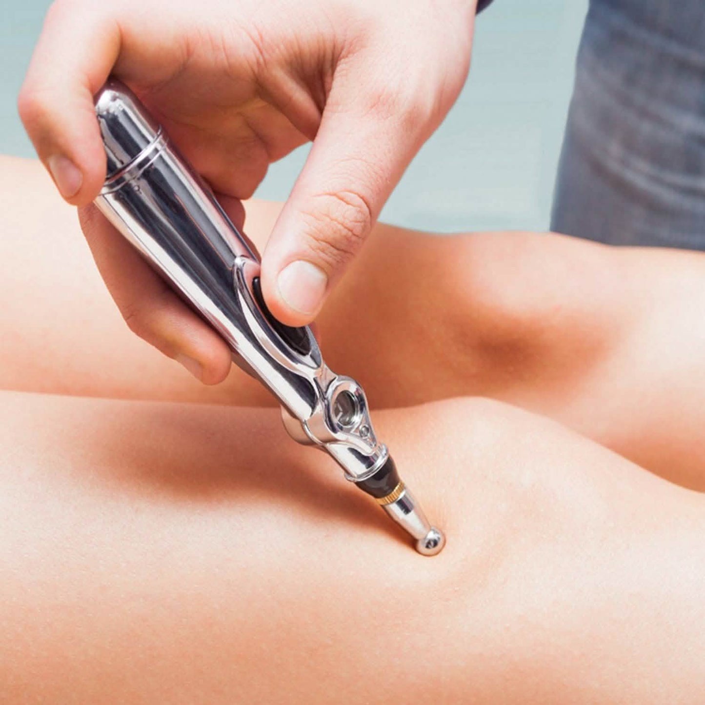Magnetic Electric Acupuncture Meridians Laser Therapy Heal Massage Pen DailySale