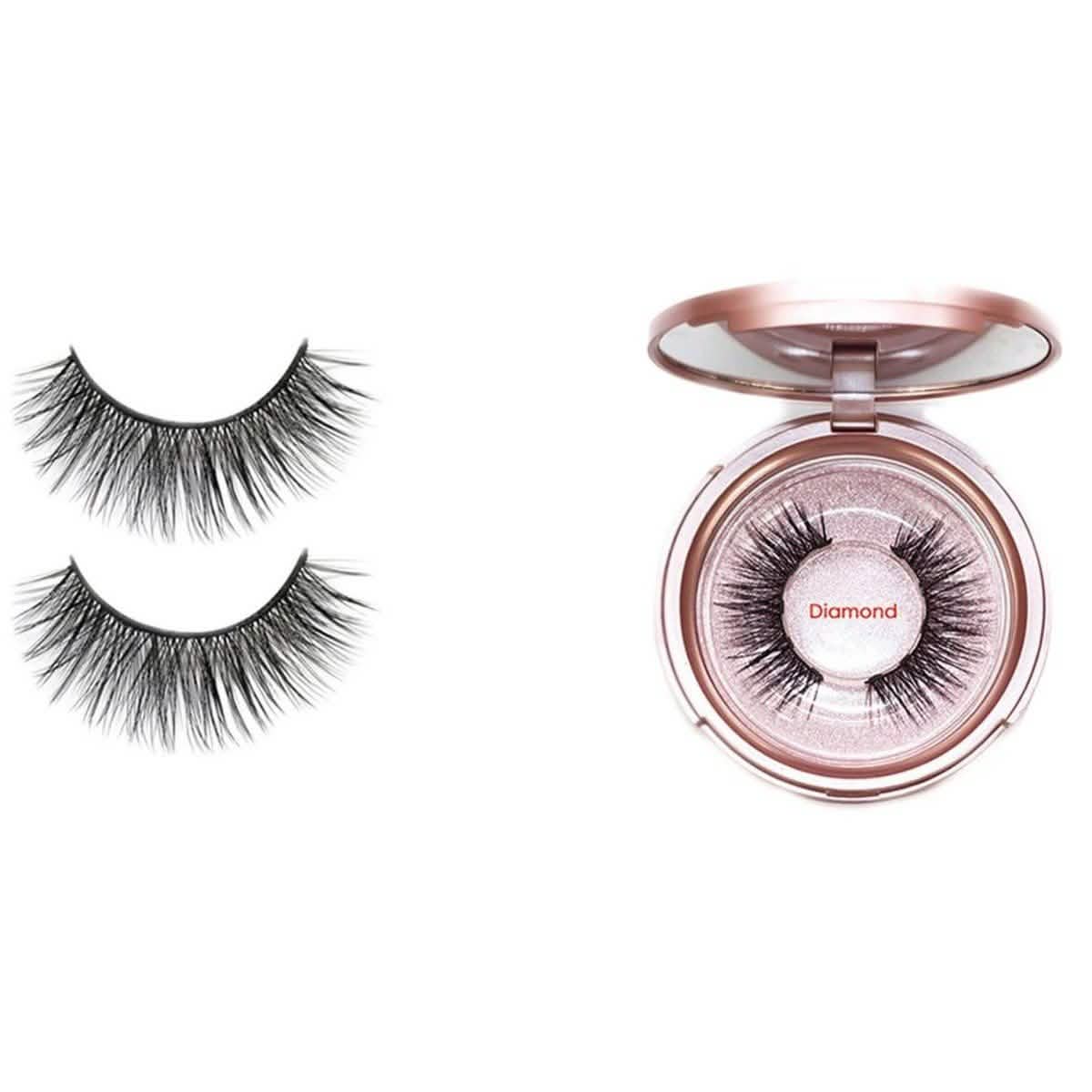 Magnetic Eyeliner with 3D Magnetic Eyelashes & Tweezers Kit DailySale