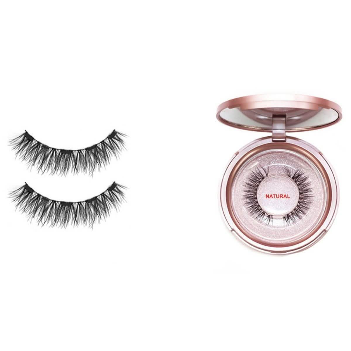 Magnetic Eyeliner with 3D Magnetic Eyelashes & Tweezers Kit DailySale