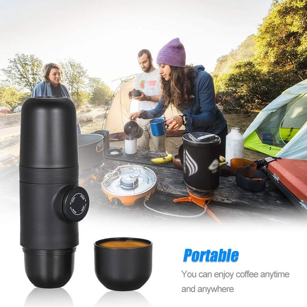 Manually Operated Portable Coffee Maker Espresso Machine DailySale