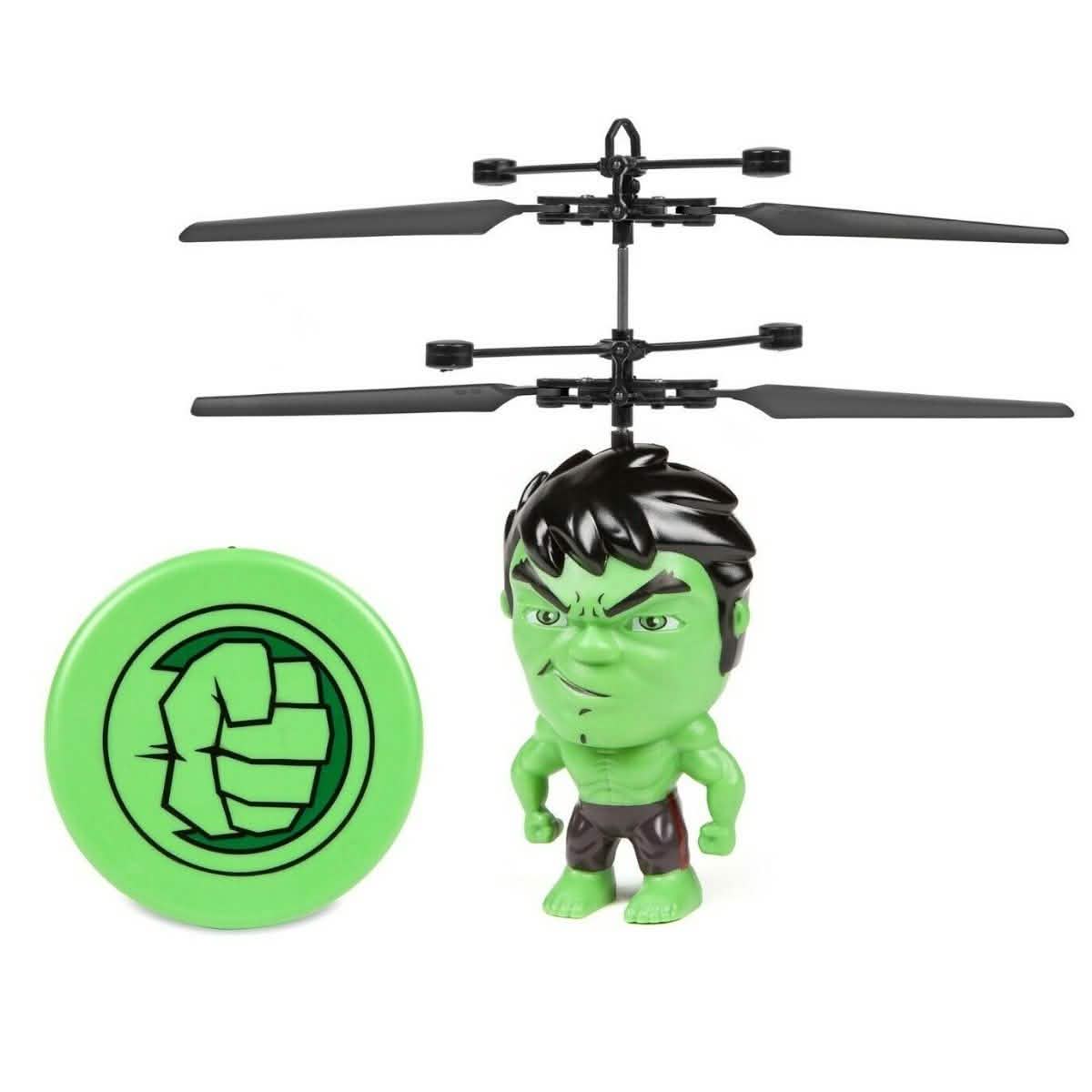 Marvel Licensed 3.5 Inch Flying Figure IR UFO Big Head Helicopter DailySale