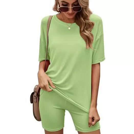 Matching Biker Short and T-Shirt Set DailySale