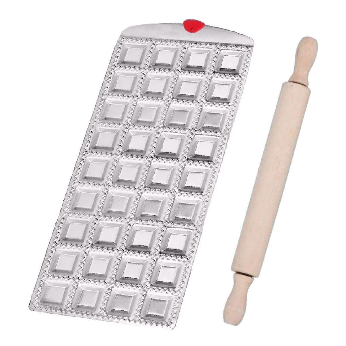 Meglio Aluminum Electric Ravioli with Roller DailySale