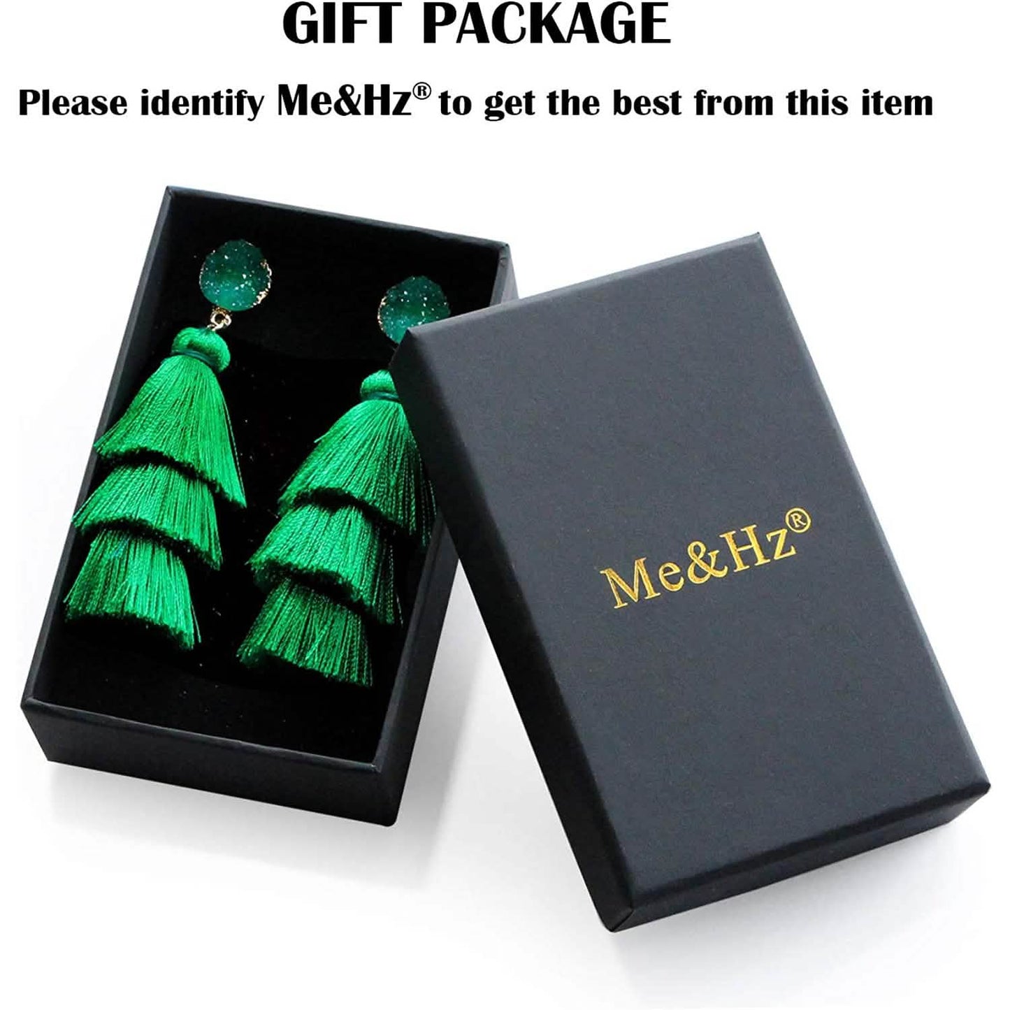 Me&Hz Colorful Layered Tassel Earrings DailySale