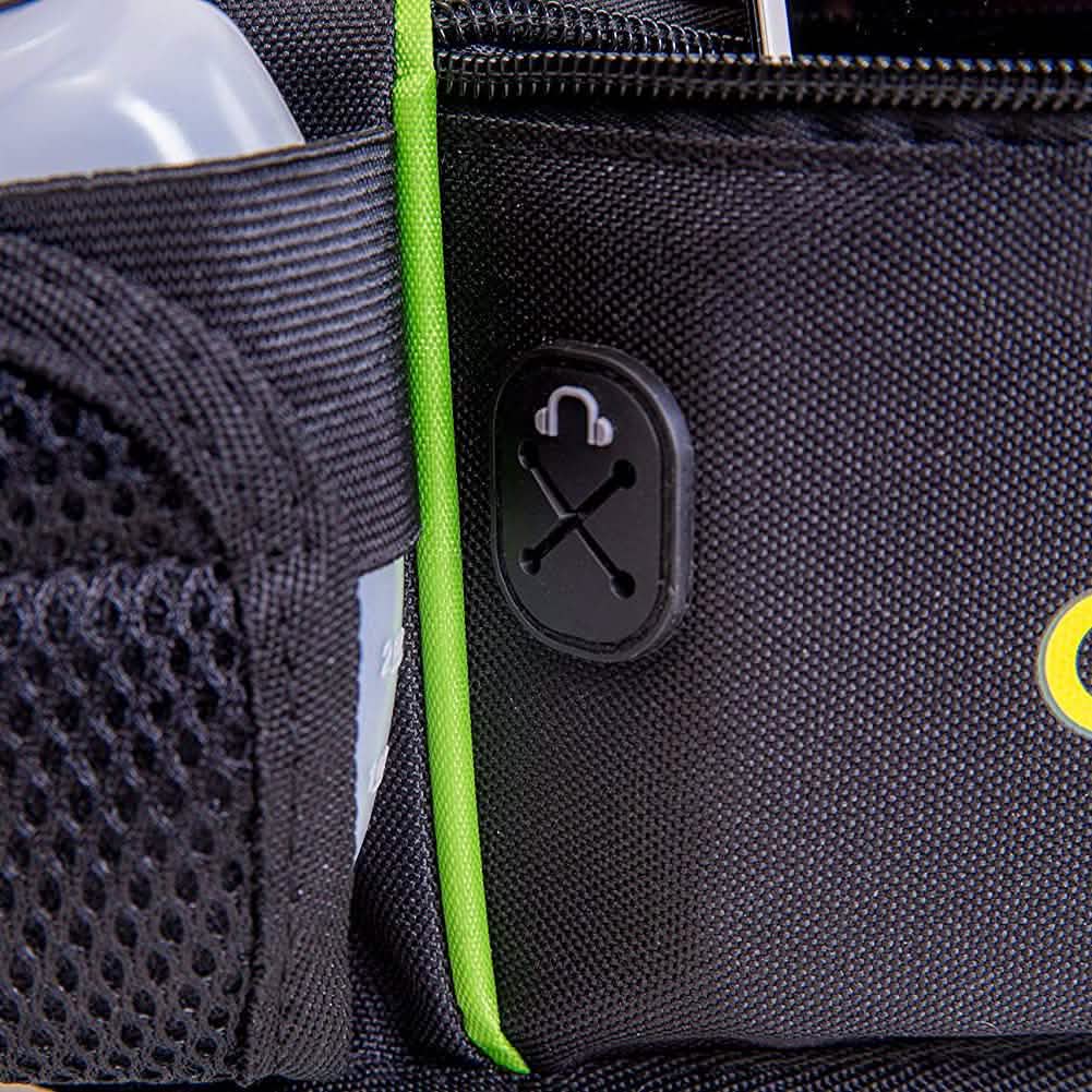 Men or Women's Hydration Running Belt Pouch With Water Bottles And Zippered Compartment DailySale