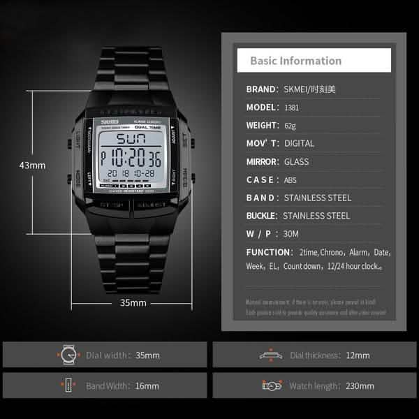 Men's Fashion LED Digital Watch DailySale