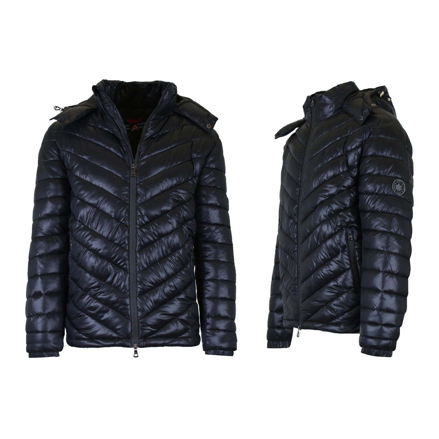 Men's Heavyweight Hooded Puffer Bubble Jacket DailySale