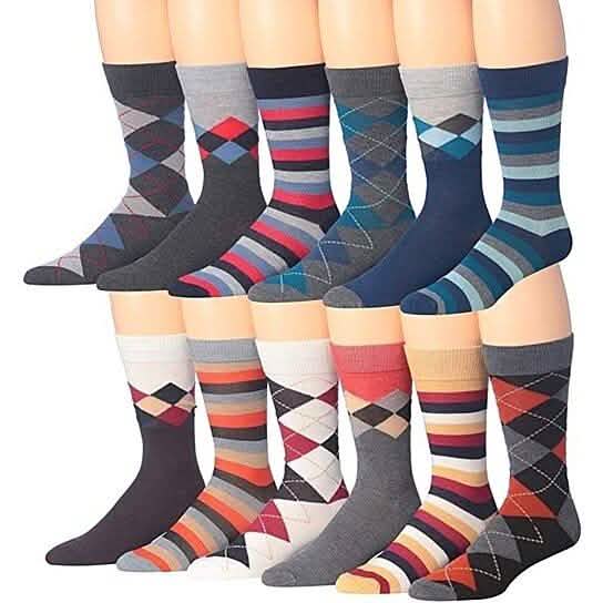 Men's James Fiallo Premium Quality Dress Socks DailySale