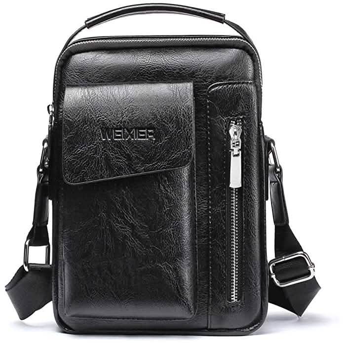 Men's Leather Handbag Small Crossbody Shoulder Bags DailySale
