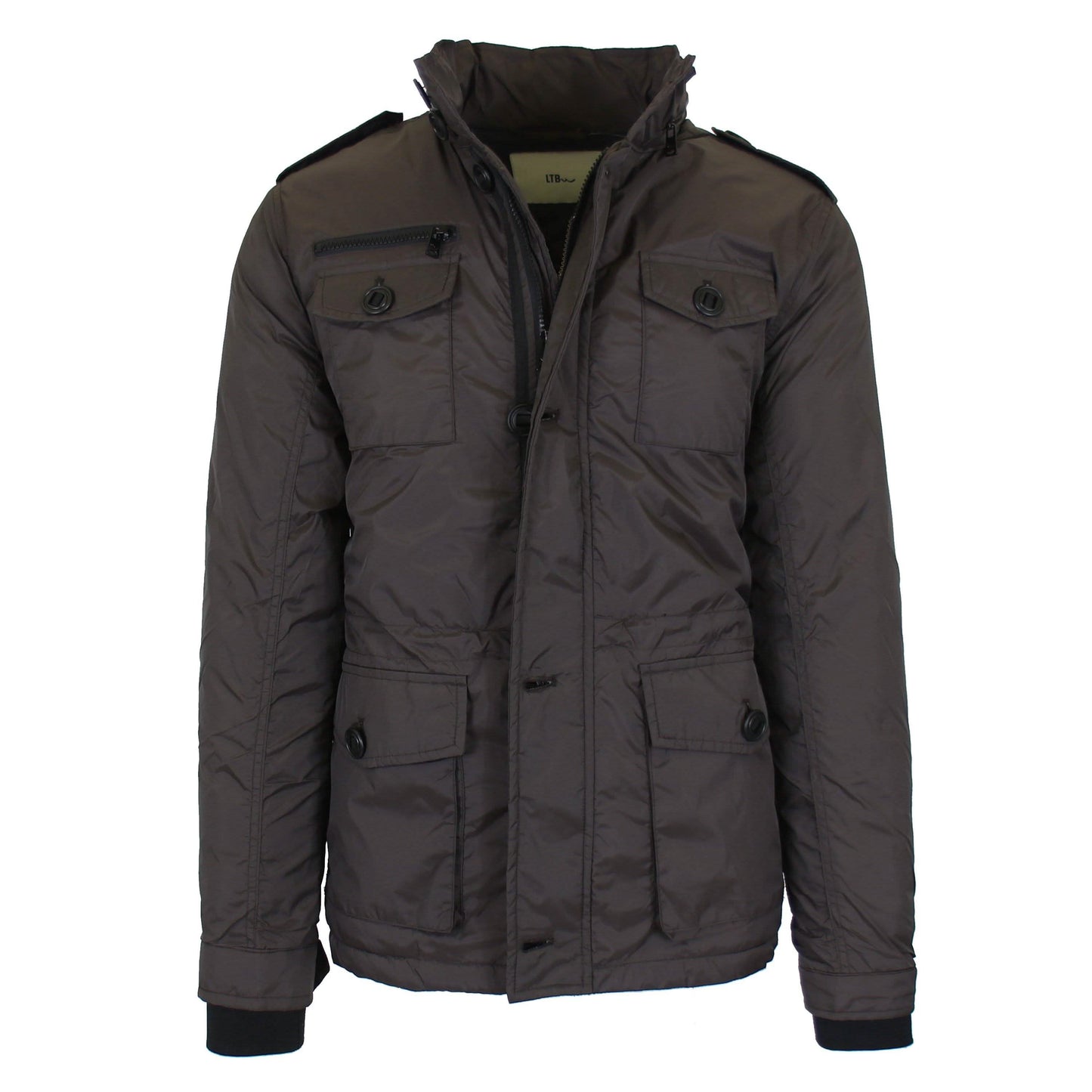 Men's Lightweight Classic Driver Tech Jacket with Tuck Away Hood DailySale