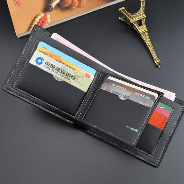Men's RFID Genuine Leather Slim Trifold Wallet DailySale