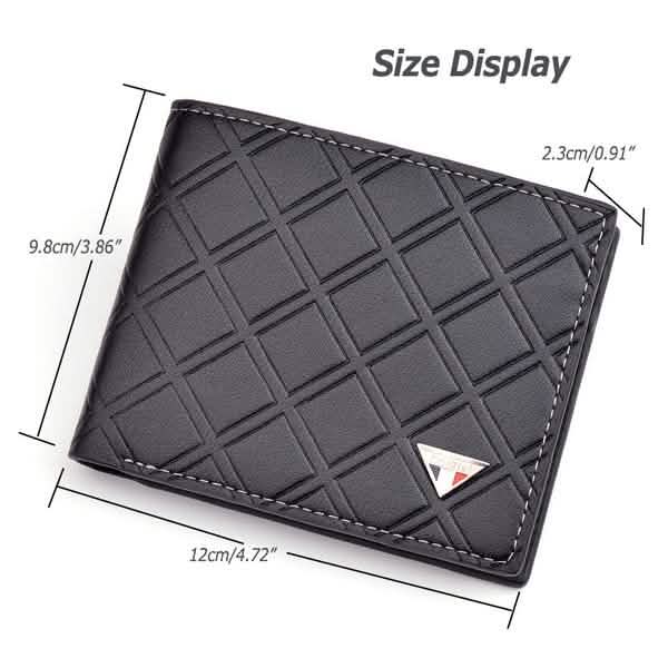 Men's RFID Genuine Leather Slim Trifold Wallet DailySale
