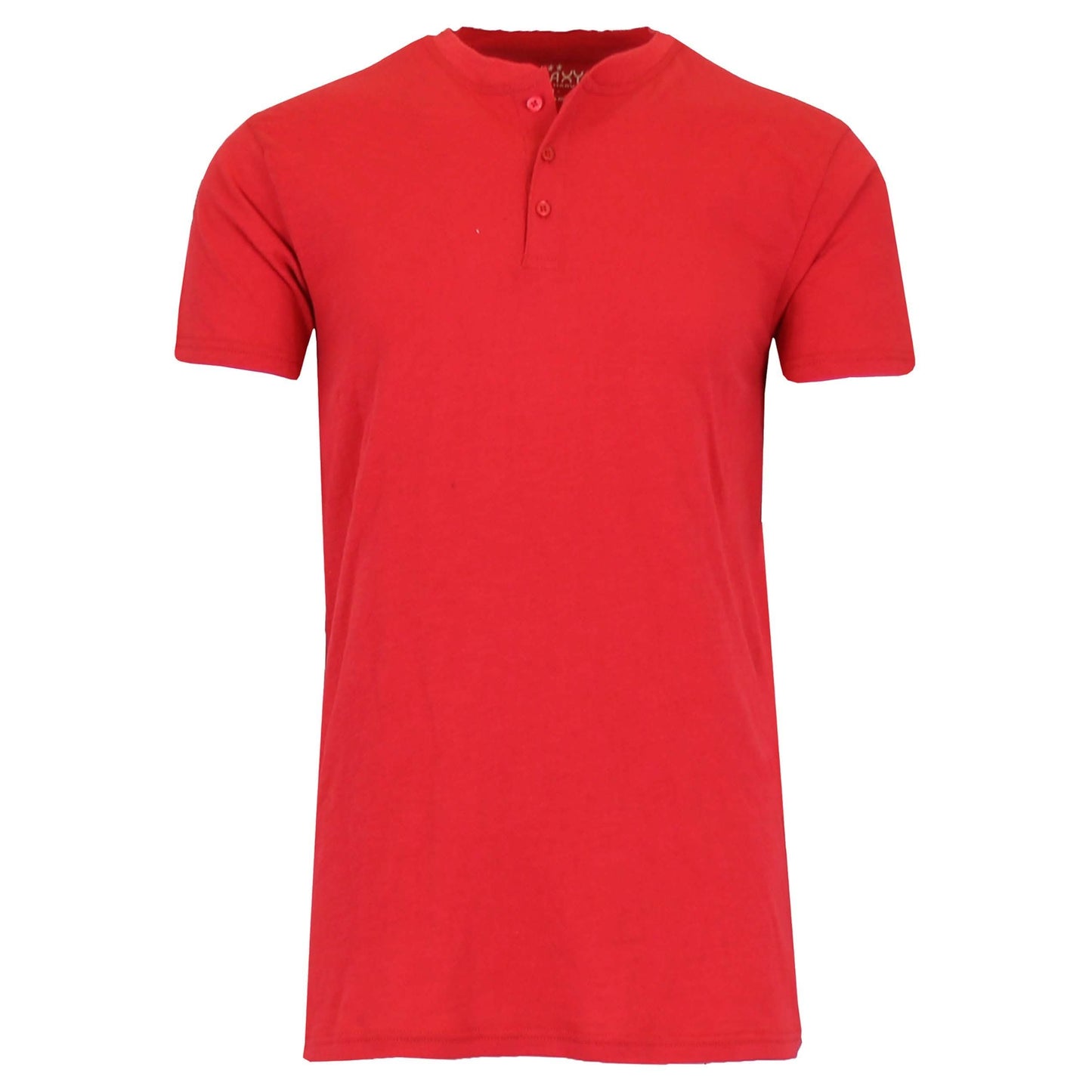 Men's Slim Fitting Short Sleeve Henley Slub Tee DailySale