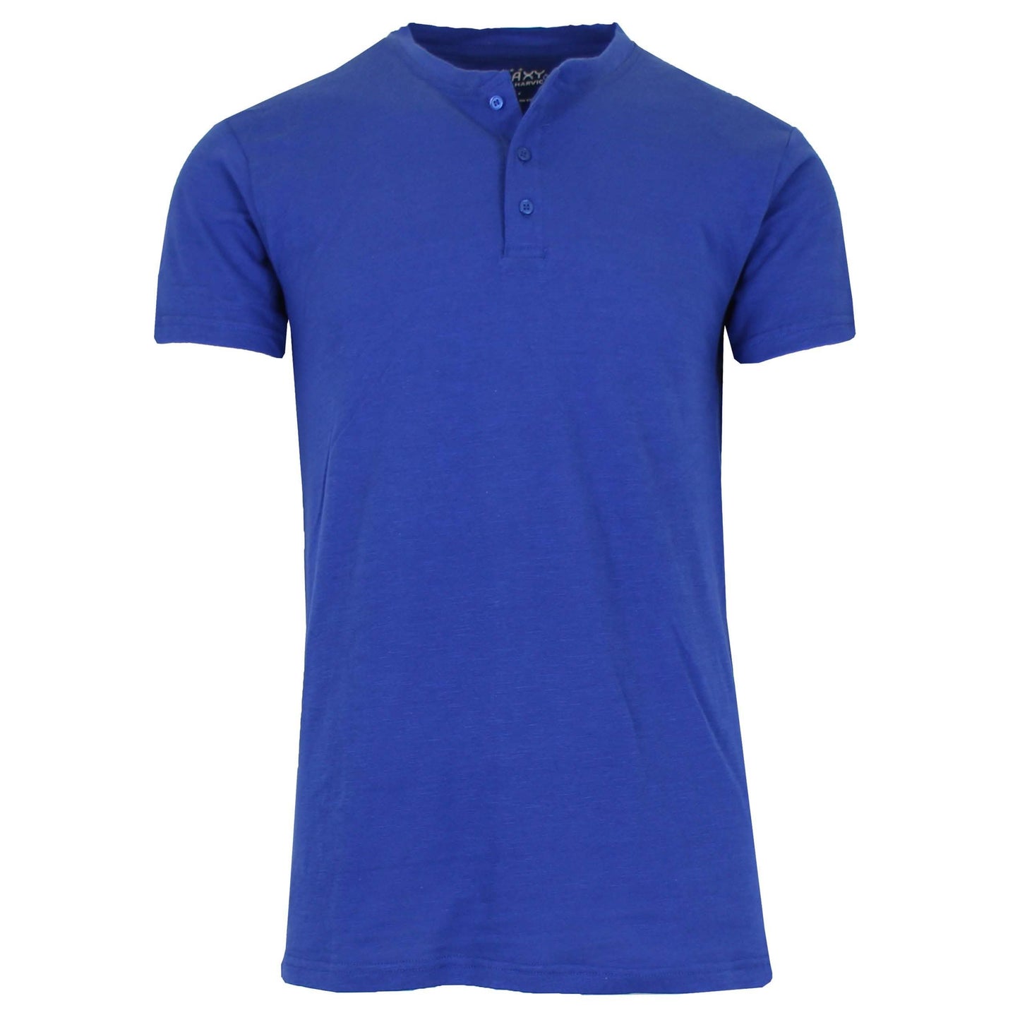 Men's Slim Fitting Short Sleeve Henley Slub Tee DailySale