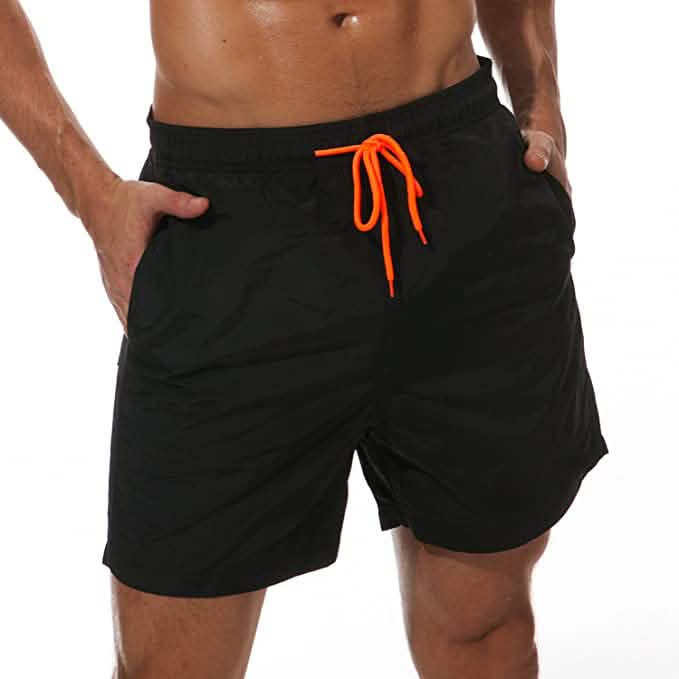 Men's Swim Trunks Quick Dry Beach Shorts with Pockets DailySale