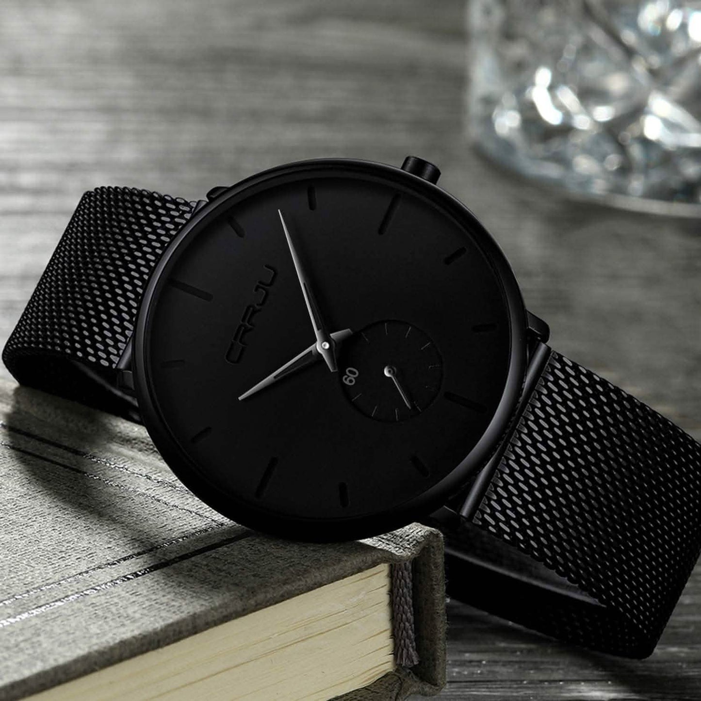 Men's Ultra-Thin Minimalist Waterproof Fashion Wrist Watch DailySale
