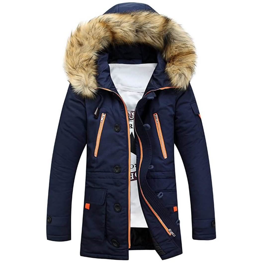 Men's Winter Hooded Down Coat Parkas DailySale