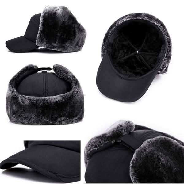 Men's Winter Thick Warm Casual Earmuffs Cap DailySale