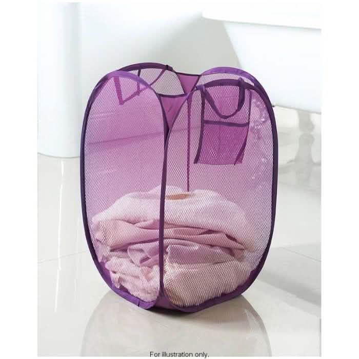 Meshed Up Collapsible Hamper DailySale