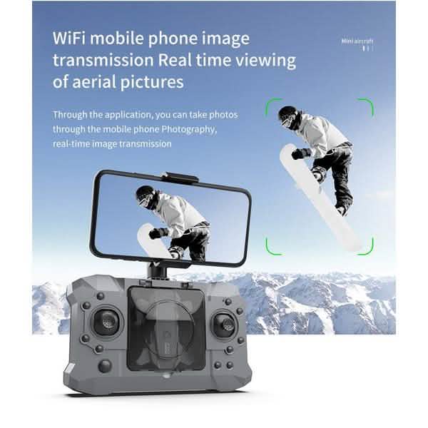 Mini Drone RC Quadcopter 1080P/4K Camera 360° Flip 6-Axis Gyro Gesture DailySale