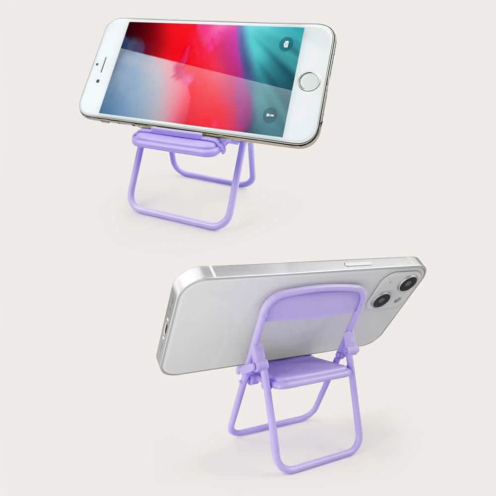 Mini Folding Chair Phone Holder DailySale