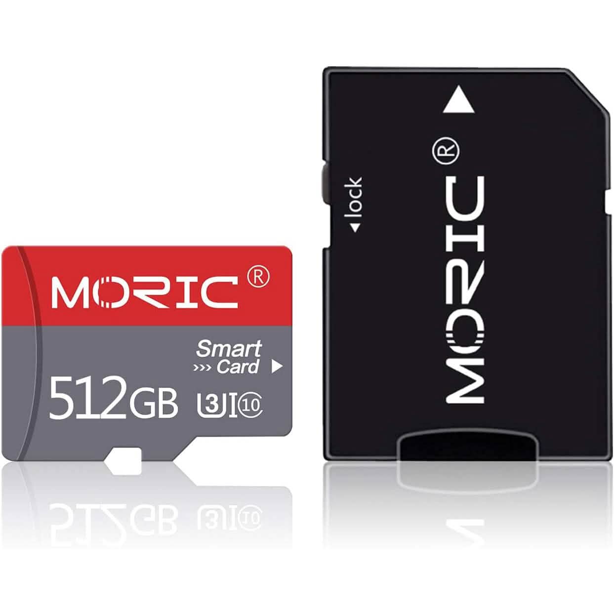 Moric 512GB Micro SD Card Fast Speed MicroSDXC UHS-I Memory Card (Refurbished) DailySale
