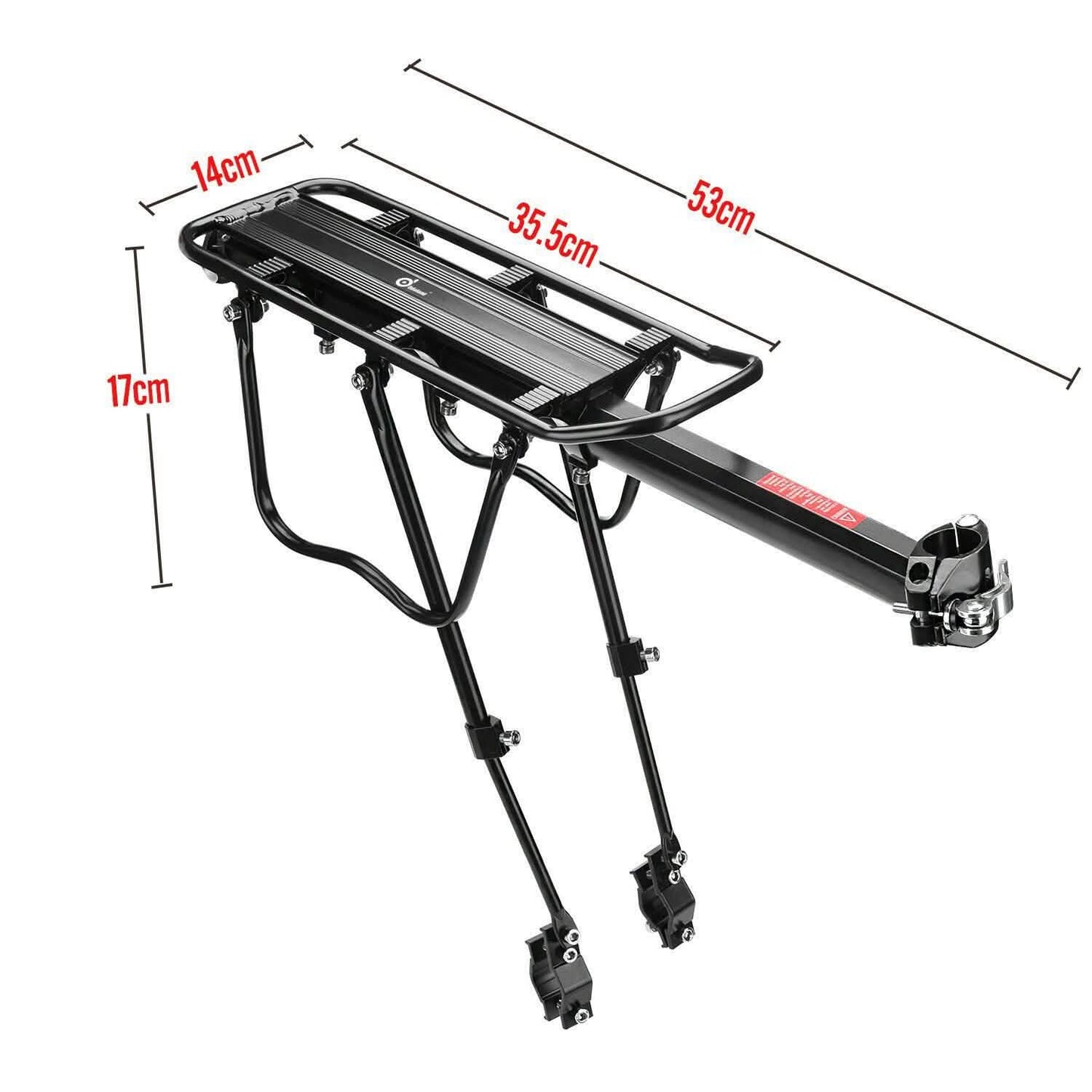 Mountain Bike Bicycle Rear Rack Seat DailySale