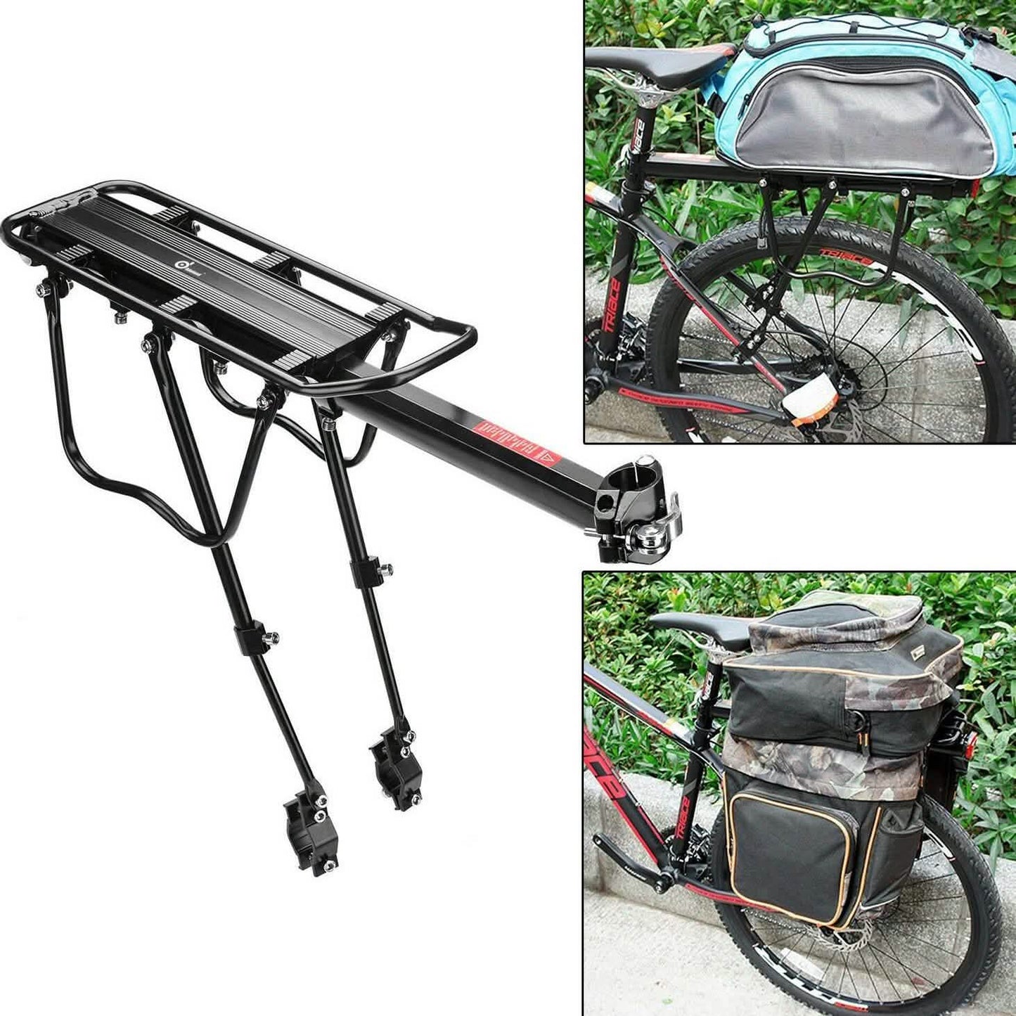 Mountain Bike Bicycle Rear Rack Seat DailySale
