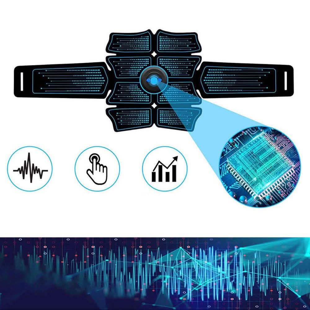 Movsou Muscle Trainer Intelligent Abs Stimulator with 6 Modes 10 Levels DailySale