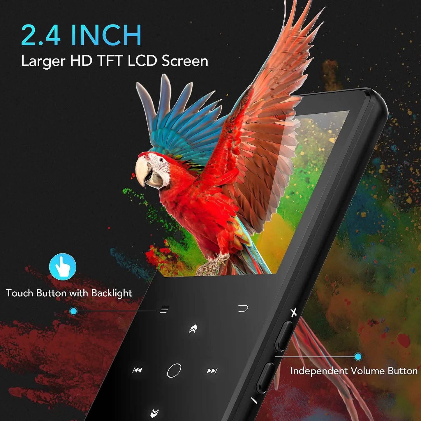 MP3 Player with 2.4 Inch Color Screen DailySale