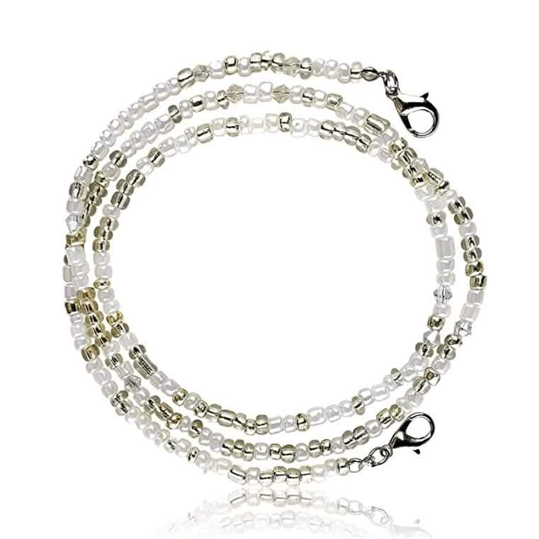 Multi-Color Face Mask Holder Beads Chain DailySale