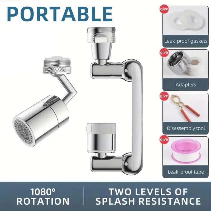 Multi Functional Large Angle Rotating Bathroom Sink DailySale