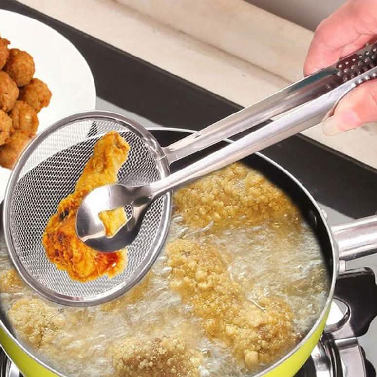 Multi-Functional Stainless Steel Clamp Strainer Filter Spoon DailySale