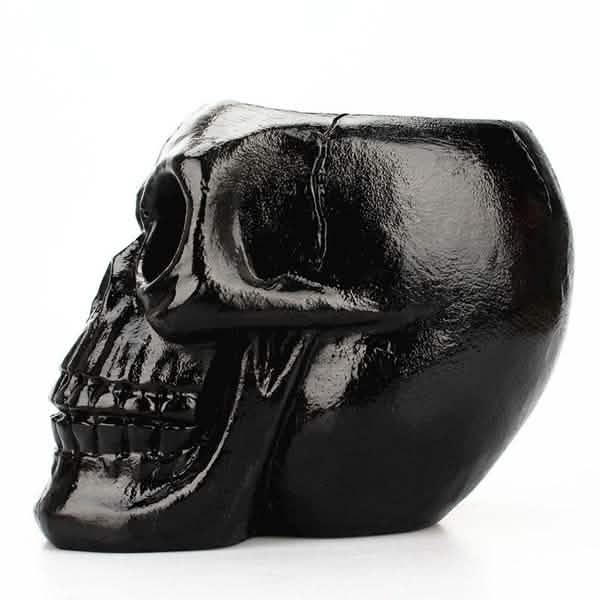Multifunction Creative Skull Storage Stationery Holder DailySale