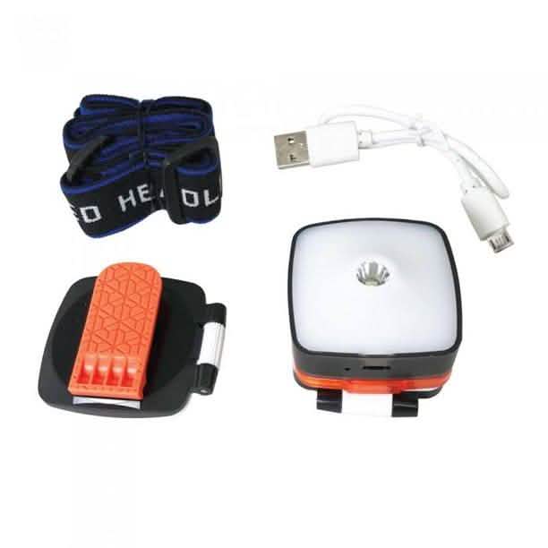 Multifunctional Rechargeable USB Headlamp DailySale
