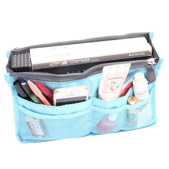 Multiple Pockets Cosmetic/Purse Organizer Bag DailySale