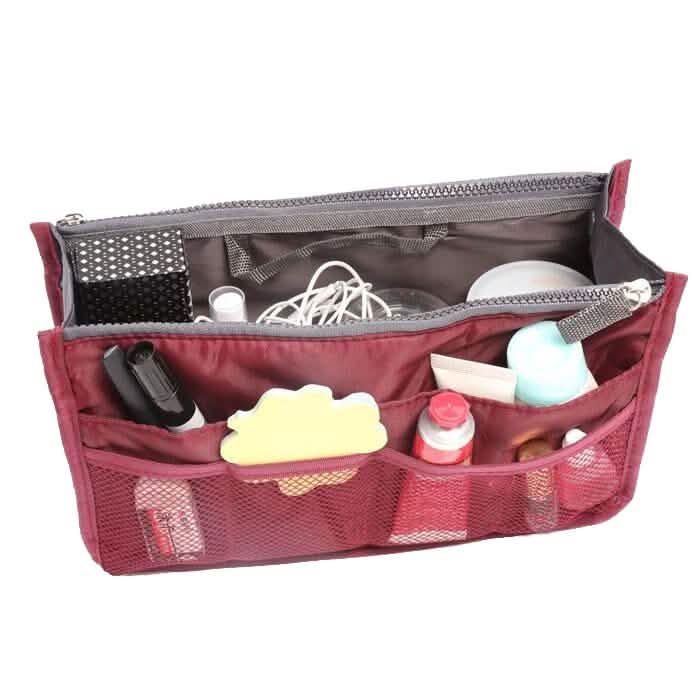 Multiple Pockets Cosmetic/Purse Organizer Bag DailySale