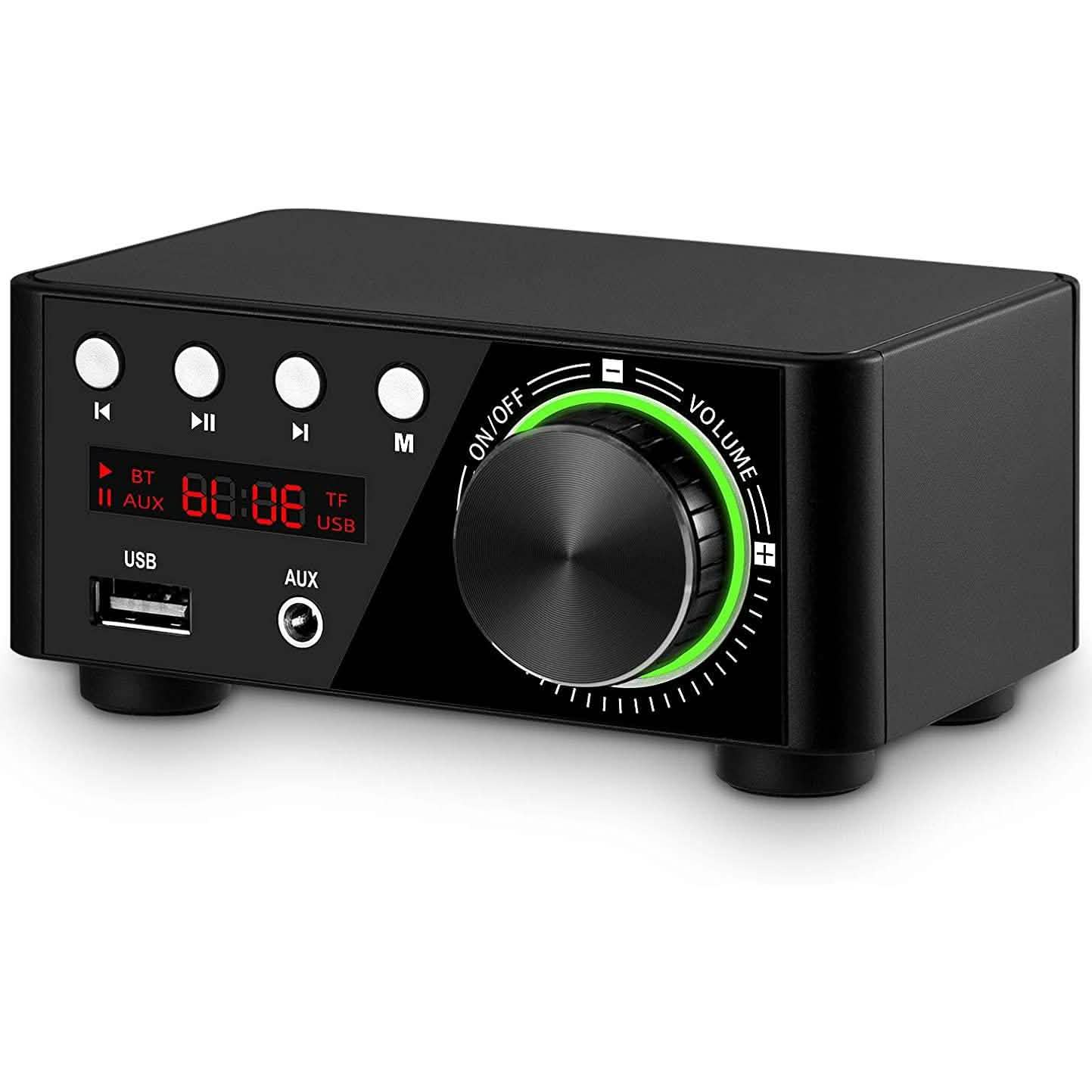 Nobsound 100W Mini Bluetooth 5.0 Power Amplifier DailySale