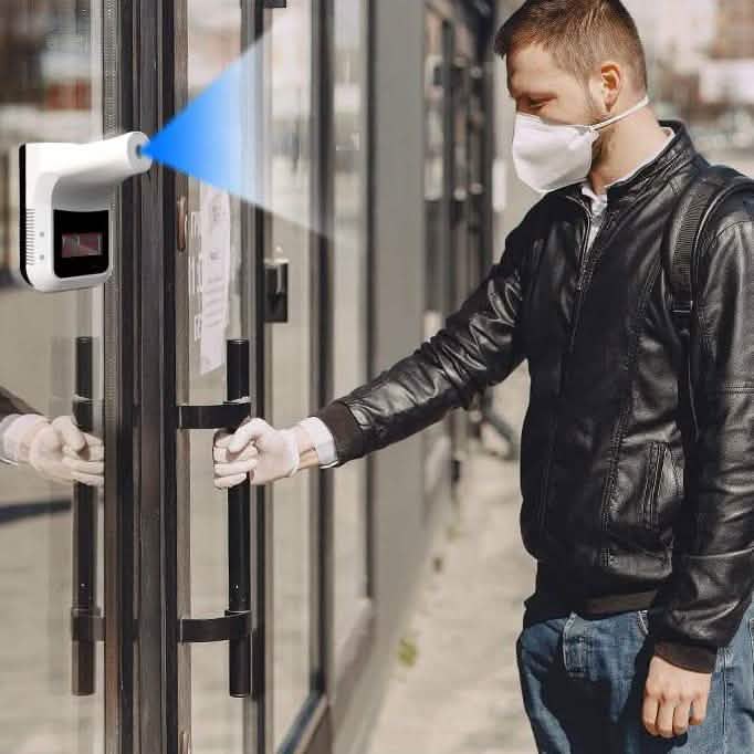 Non-Contact Wall-Mounted Infrared Thermometer K3 DailySale