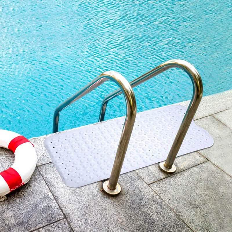 Non Slip Shower Mat Massage Anti-Bacterial with Suction Cups DailySale