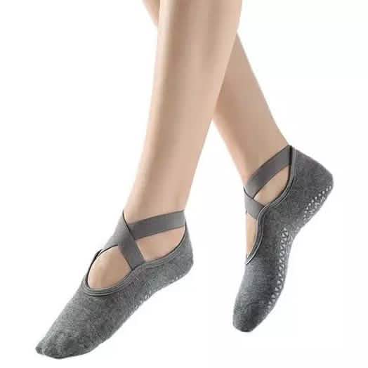 Non Slip Socks with Grips for Women Yoga Ballet Pilates Barre Dance DailySale