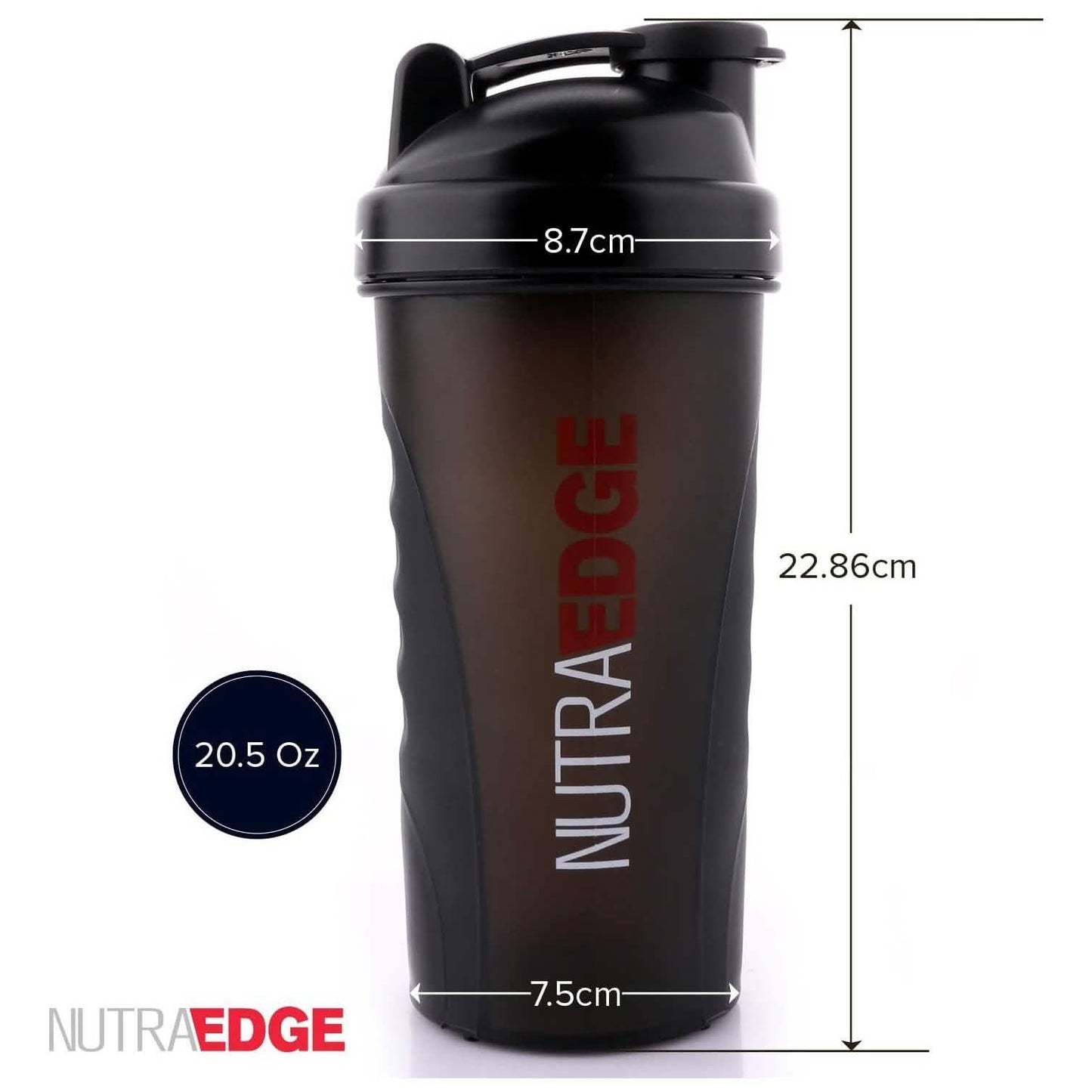 Nutraedge 20.5 Oz. Shaker Blender Bottle - BPA Free DailySale