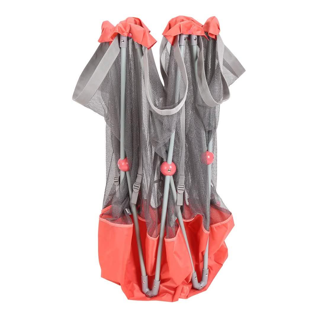 Odoland Safety Portable Playpen Infants Toddler Fence DailySale