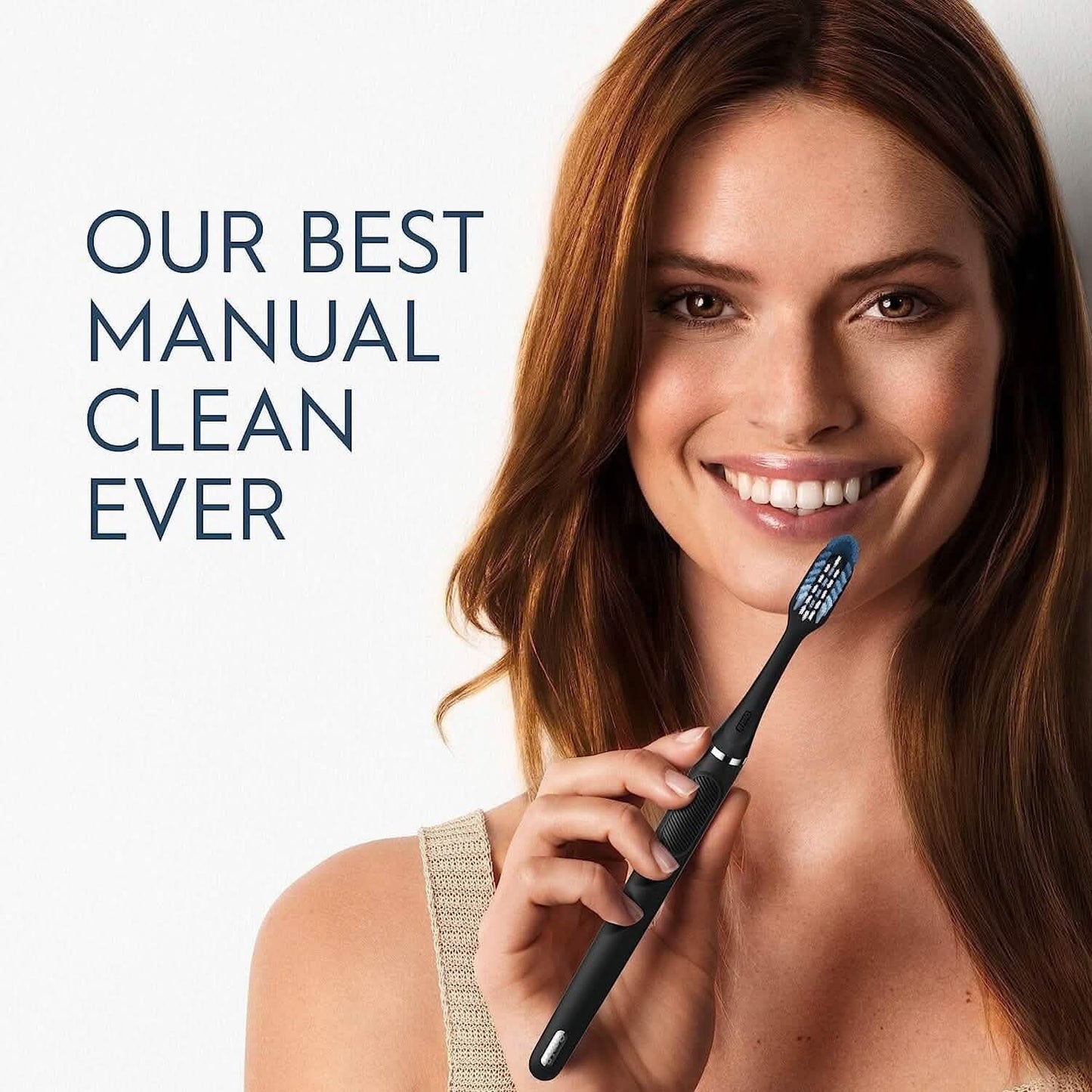 Oral-B Clic Deluxe Starter Kit, Manual Toothbrush with 3 Brush Heads & Magnetic Brush Mount DailySale