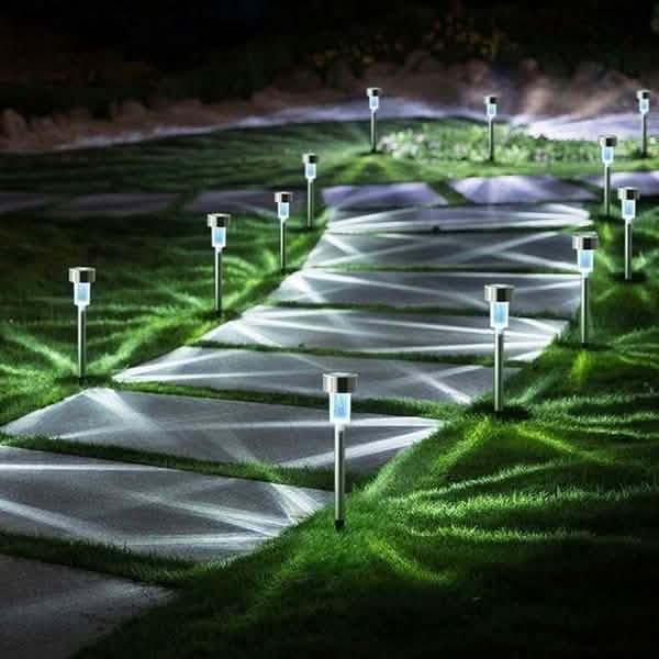 Outdoor Solar LED Solar Lights and Garden LED Lamps DailySale