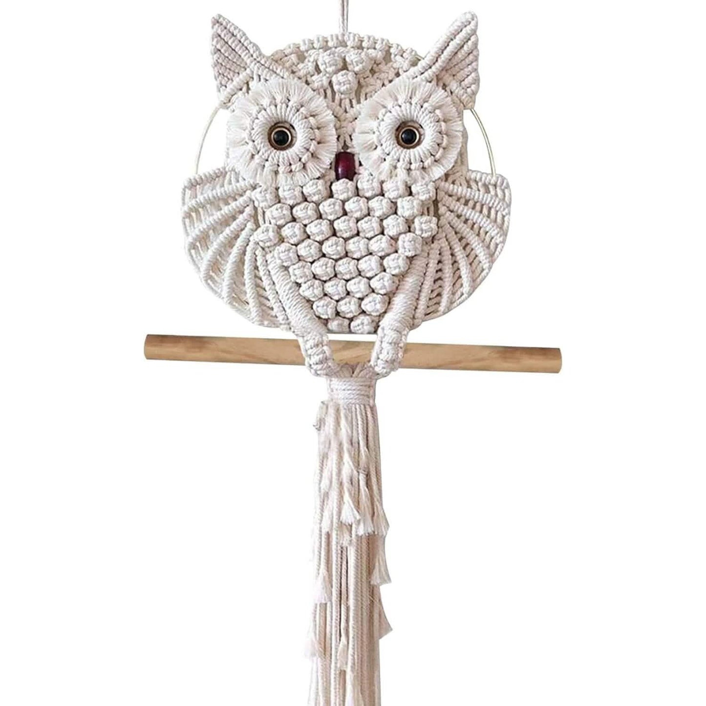 Owl Macrame Home Tapestry Boho Tapestry Wall Hanging DailySale