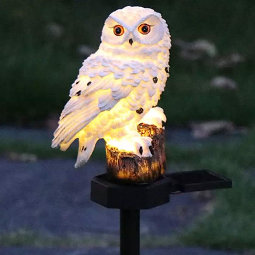 Owl Solar LED Lights with Decorative Stake DailySale